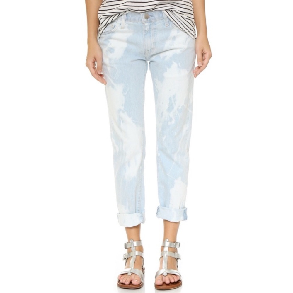 Current/Elliott Bleached Jeans